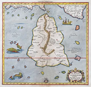 Sri Lanka as the mythical island of Taprobana