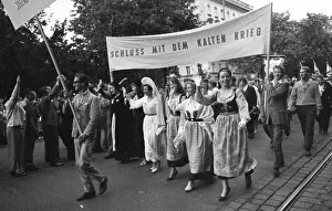 SSSR, Soviet Union, Moscow: The traditional World Youth Festivals organised by communist WBDJ