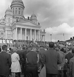SSSR, Soviet Union, Moscow: The traditional World Youth Festivals organised by communist WBDJ