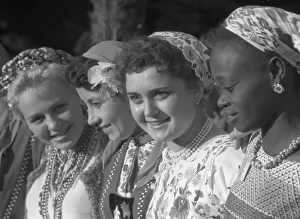 SSSR, Soviet Union, Moscow: The traditional World Youth Festivals organised by communist WBDJ