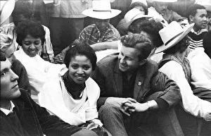 SSSR, Soviet Union, Moscow: The traditional World Youth Festivals organised by communist WBDJ
