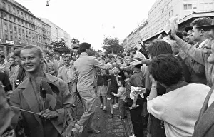 SSSR, Soviet Union, Moscow: The traditional World Youth Festivals organised by communist WBDJ