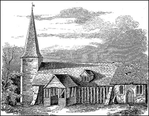 St Andrew's Church, also called Greensted Church