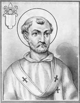 St. Anterus (born in Greece) (died January 3) (236 in Rome) was Bishop of Rome and as such succeeded Pontianus