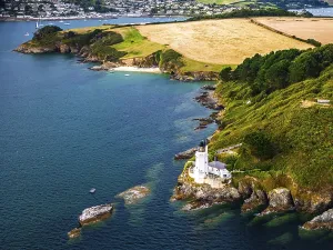 St Anthony Lighthouse from drone
