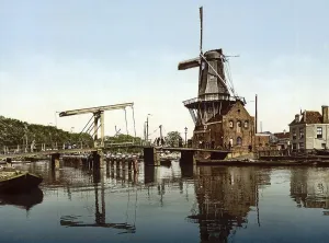 St Catherine's Bridge and Windmill