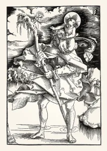 St. Christopher Carrying the Christ Child