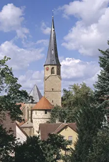 St. Cyriacus town church, view from the east