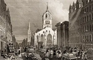 St Giles Church, County Hall and Lawn Market