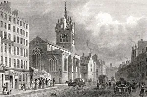 St Giles Church, looking West