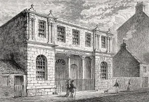 St. James's Chapel, 1820, Leith