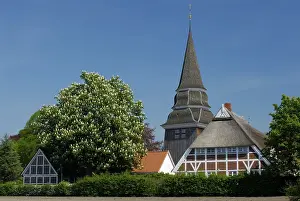 St. Johannis church in Hamburg, Germany, Europe