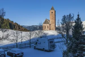 St. Kathrein church between Meran and Hafling