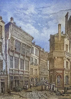 St. Malo, Historical steel engraving from 1860
