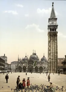 St Mark's Place, with campanile