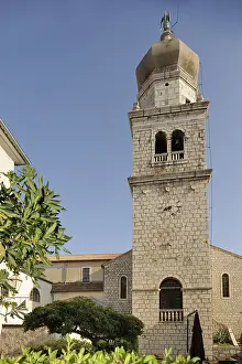 St. Mary's Cathedral in the city of Krk