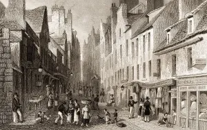 St Mary's Wynd, from the Pleasance