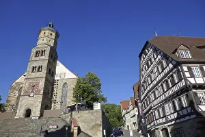 St Michael's in Schwabisch Hall<br> St Michael's in Schwbisch Hall
