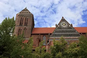 St. Nicholas Church, important building of North German brick Gothic and part of the UNESCO World Heritage Site