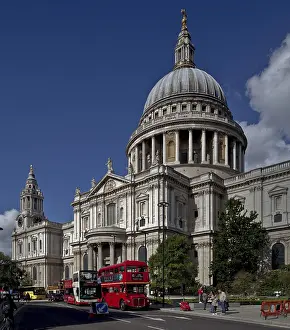 St Paul's Cathedral, built 1675-1711 by Christopher Wren
