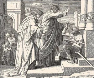 St. Peter Healing the Crippled Beggar