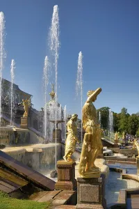 St. Petersburg Russia. Peterhof Palace