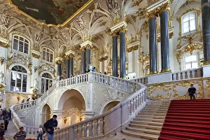St. Petersburg Russia. The Winter Palace Hermitage Museum