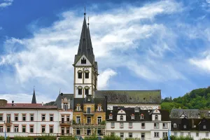 St. Severus Church, Boppard, Rhine River