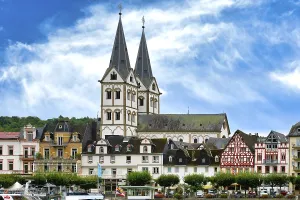 St. Severus Church, Boppard, Rhine River