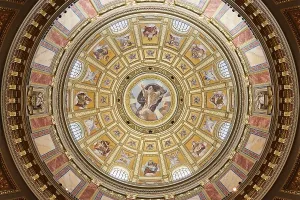 St. Stephens Basilica, Dome, Budapest, Hungary