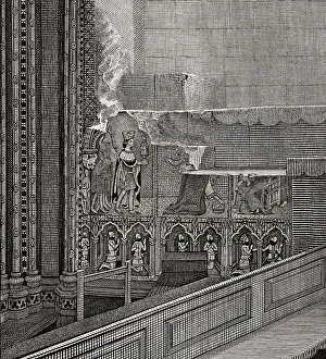 St Stephen's Chapel, old Palace of Westminster