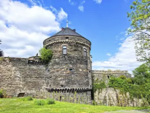Framed Print : Stadtburg Andernach, Rheinland-Pfalz, Deutschland