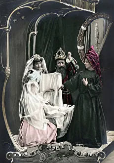 Stage, fairy tale Sleeping Beauty