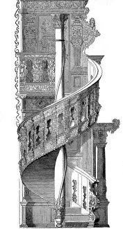 Staircase of the Gueldenkammer in the Bremen Town Hall