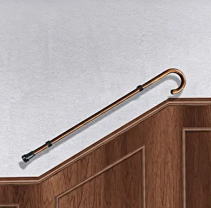 Staircase with handrail