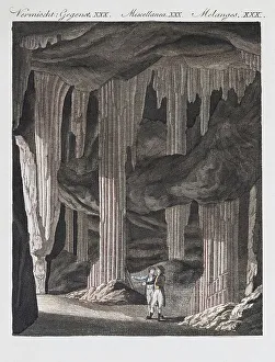 Stalactite cave near Slains, Scotland