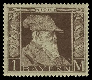 Stamp from the Kingdom of Bavaria