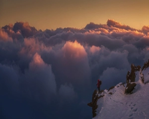 Standing above the clouds. One of the most beautiful experience i've ever had