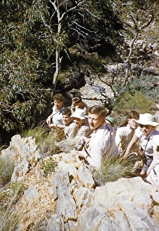 Standley Chasm Gorge, West MacDonnell Ranges, Northern Territory, Australia Expedition of the Melbourne Grammar School 1956