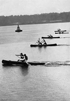 Start of the canadier-two over 10
