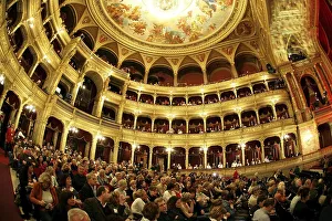 State Opera House in Budapest, Hungary, Europe
