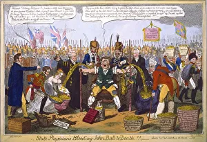State physicians let John Bull bleed to death