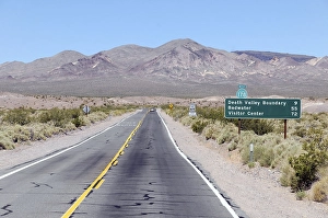 Category Mountain Landscapes Prints: State road 178 in Death Valley