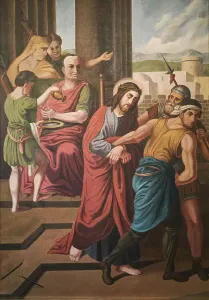 Station of the Cross by an unknown artist