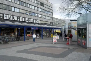 Station forecourt, Essen Central Station