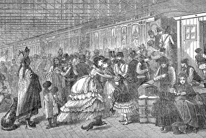A station in New York on the railway line to San Francisco