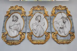 Stations of the Cross as relief images