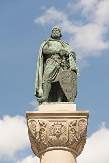 Category Scandinavia Prints: Statue of Birger Jarl, founder of city of Stockholm
