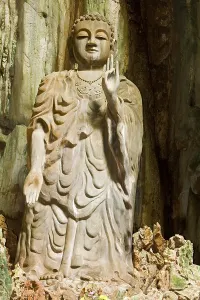 Statue of Buddha, Marble Mountains