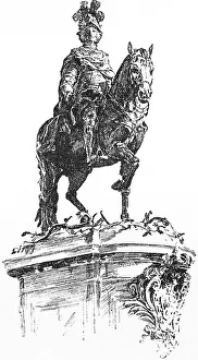 Statue of Dom Jose I, Lisbon, Portugal